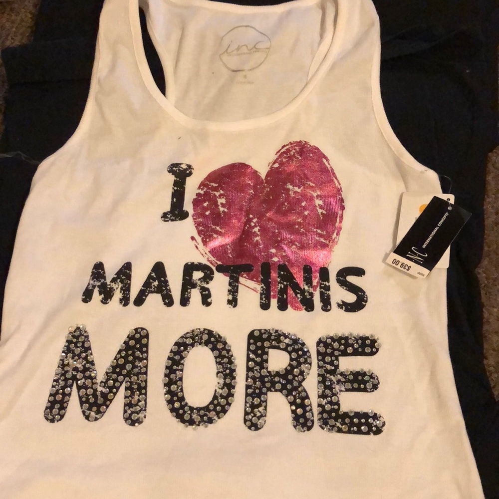 I ♥️ Martinis More Tank